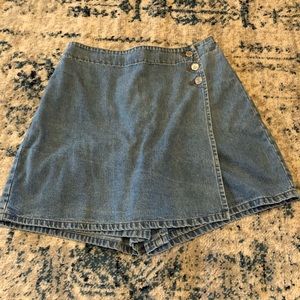 Steel Jeans Skirt Short Skort